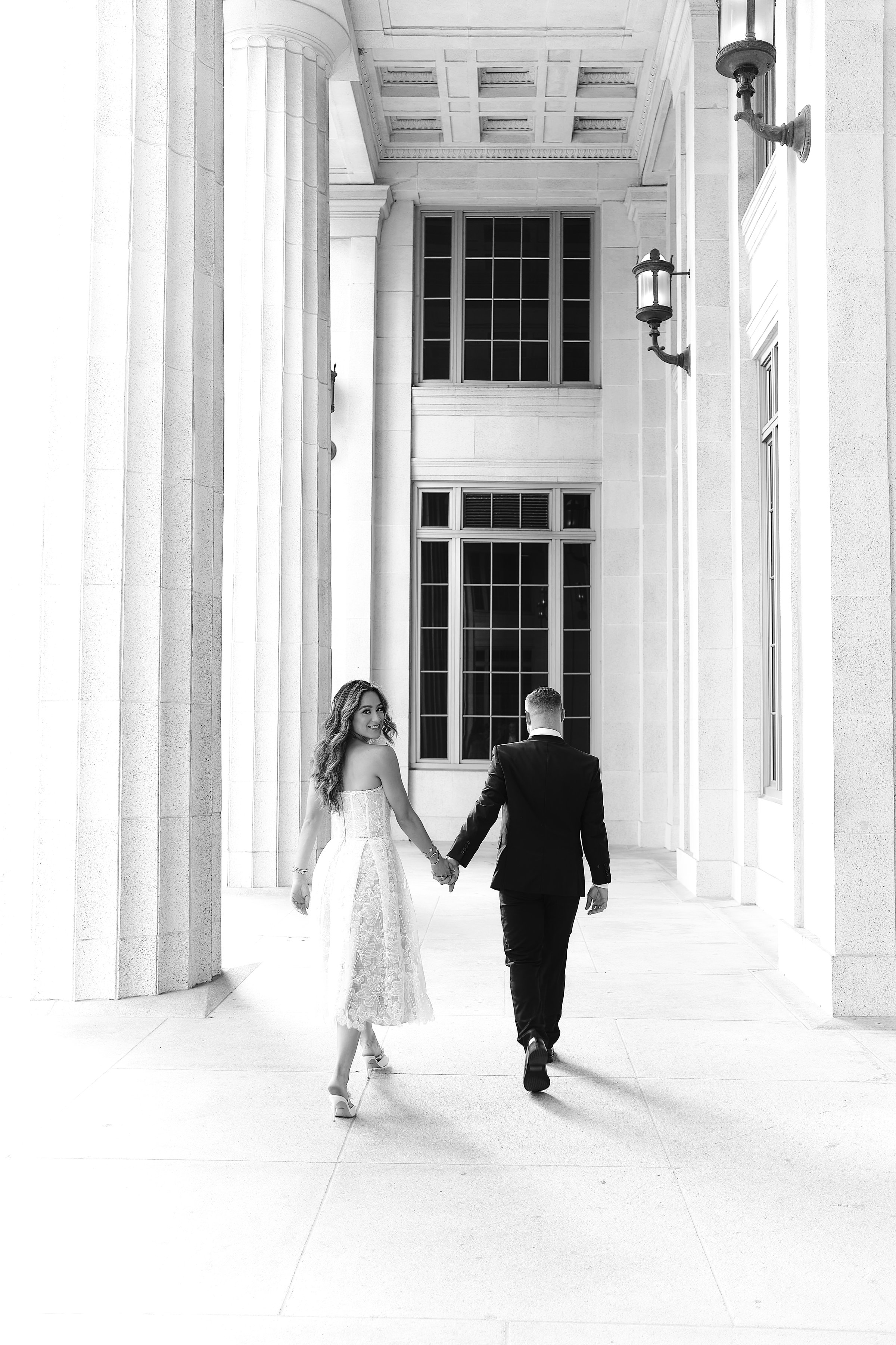 Engagement photography session